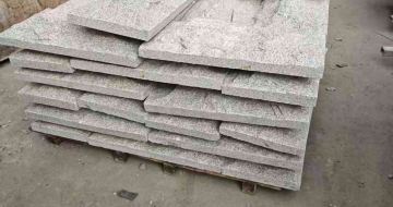 景德镇芝麻白蘑菇石，自然面