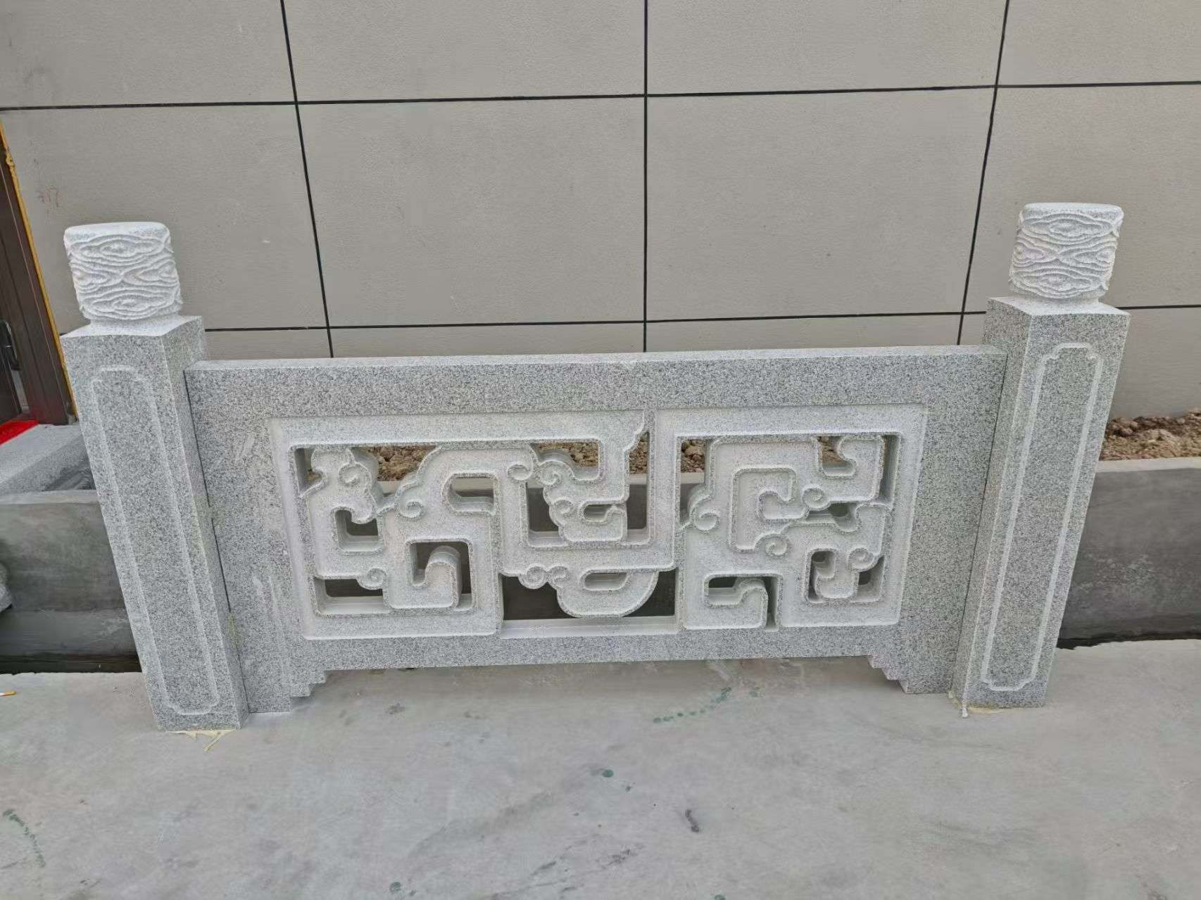 景德镇芝麻白河道栏杆 桥栏杆
