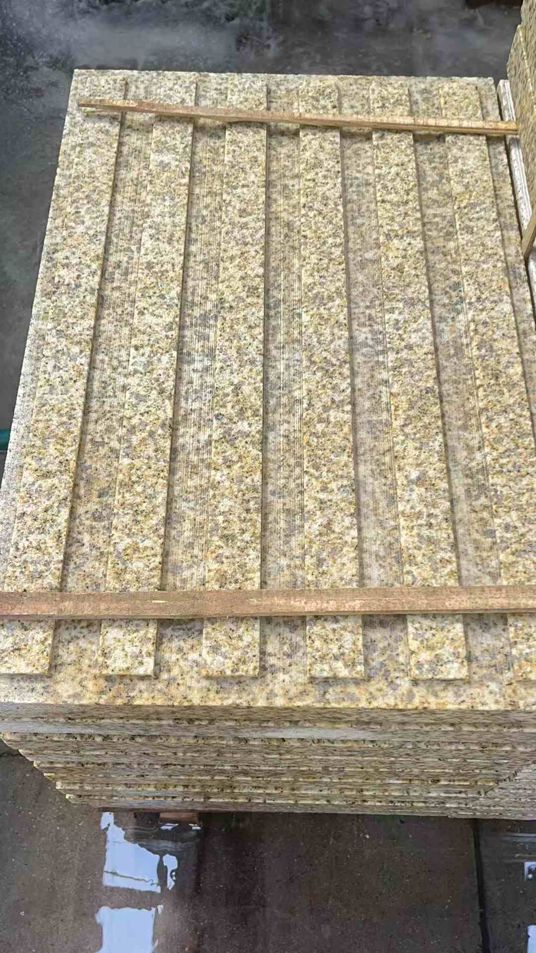 景德镇黄金麻盲道 石材盲道
