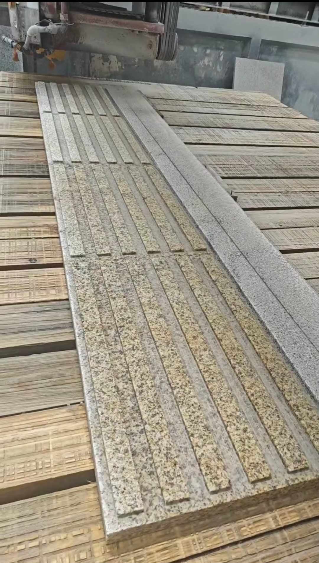 景德镇黄金麻盲道石 盲条